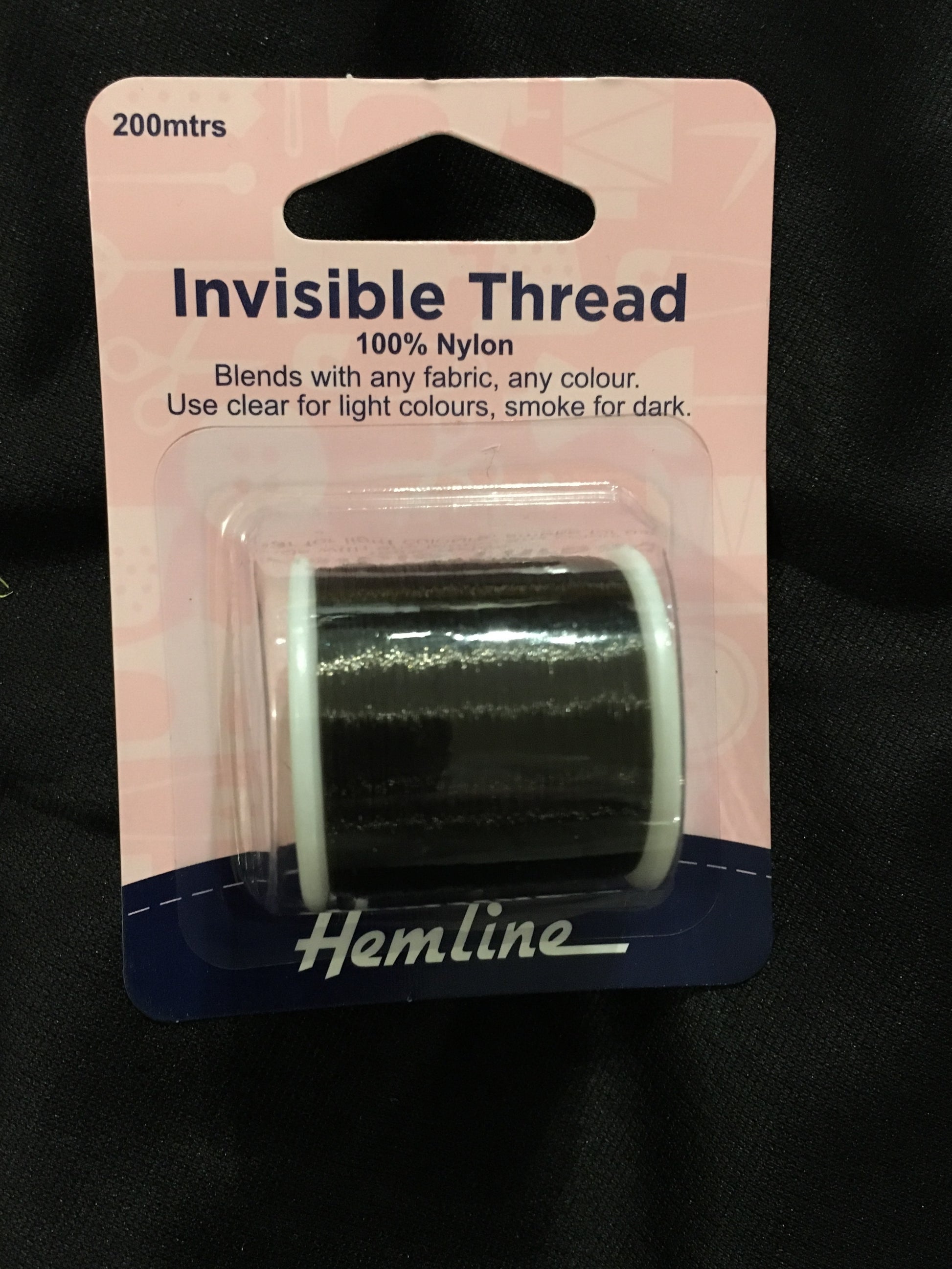 Hemline invisible thread... Smoke image 0