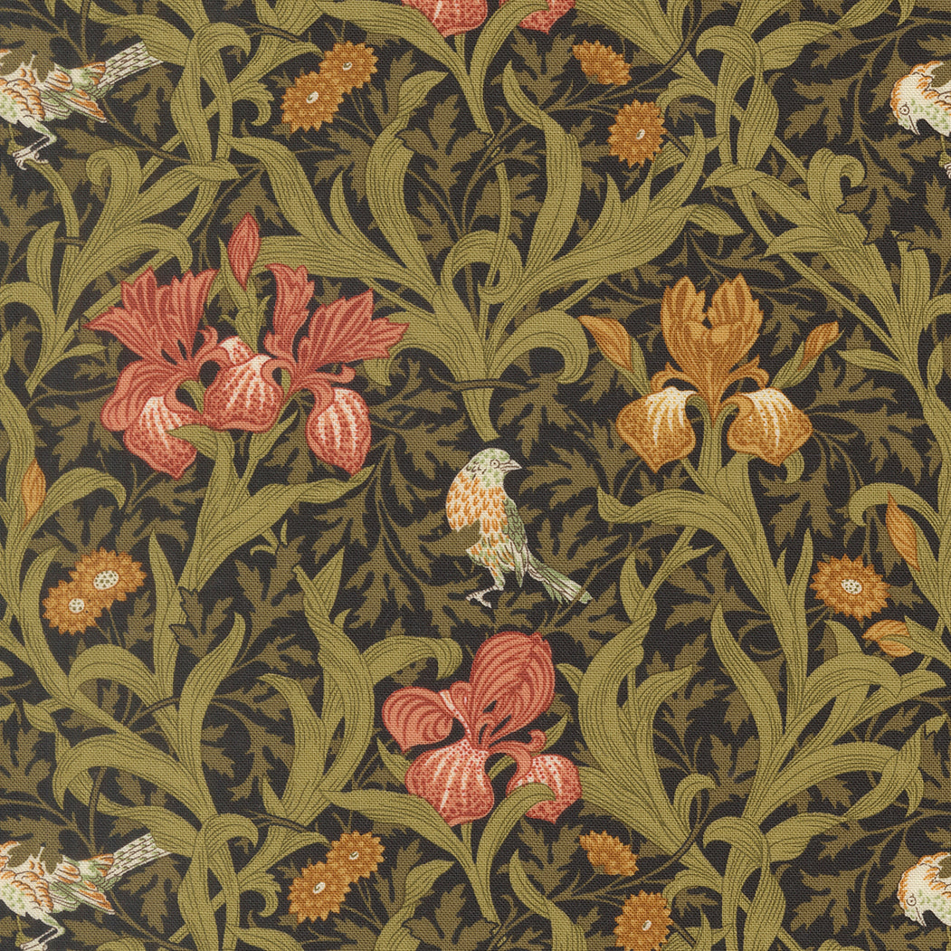 Morris Muse by Barbara Brackman for Moda