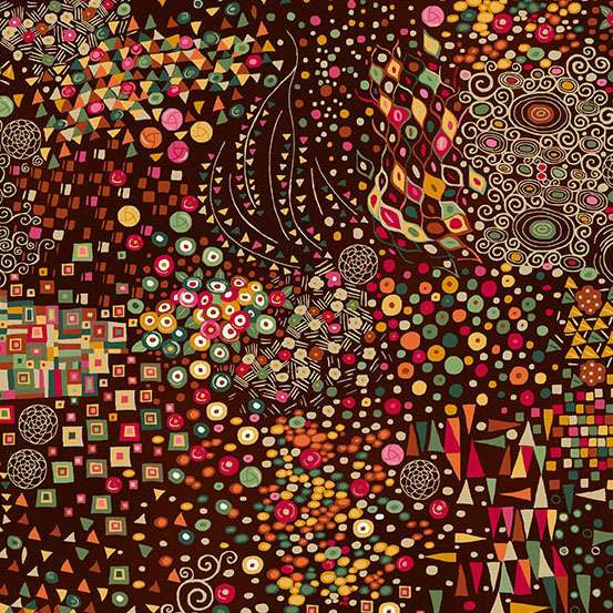 Golden by Makower - Symphony Brown