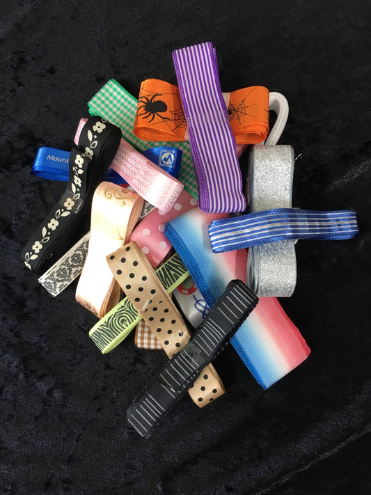 Patterned Ribbon Bundle 10 pieces image 0