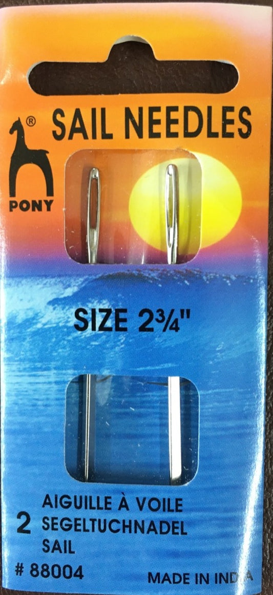 Sail Needles size 2 3/4 inch image 0