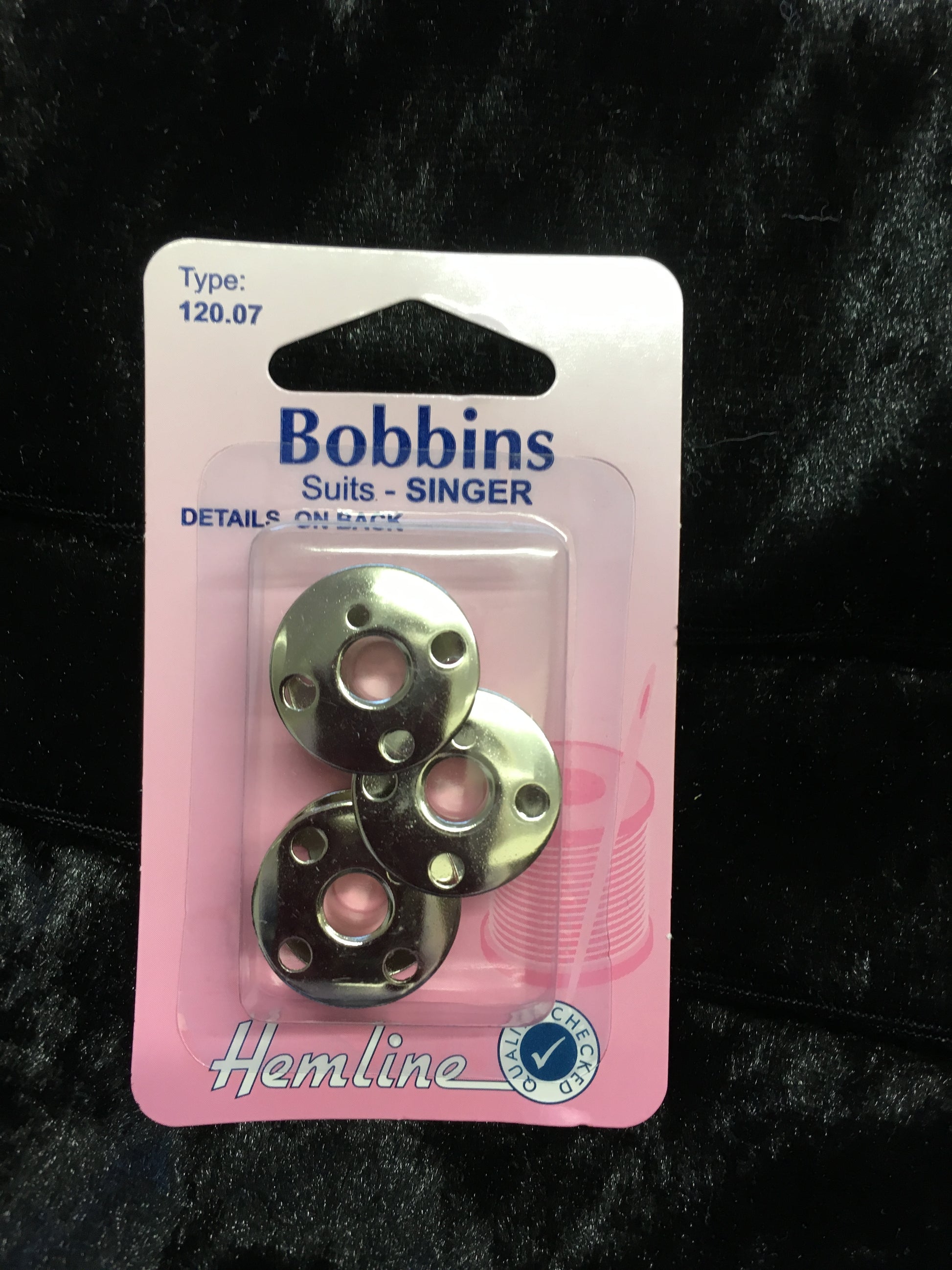 Hemline metal bobbin 3 pack image 0