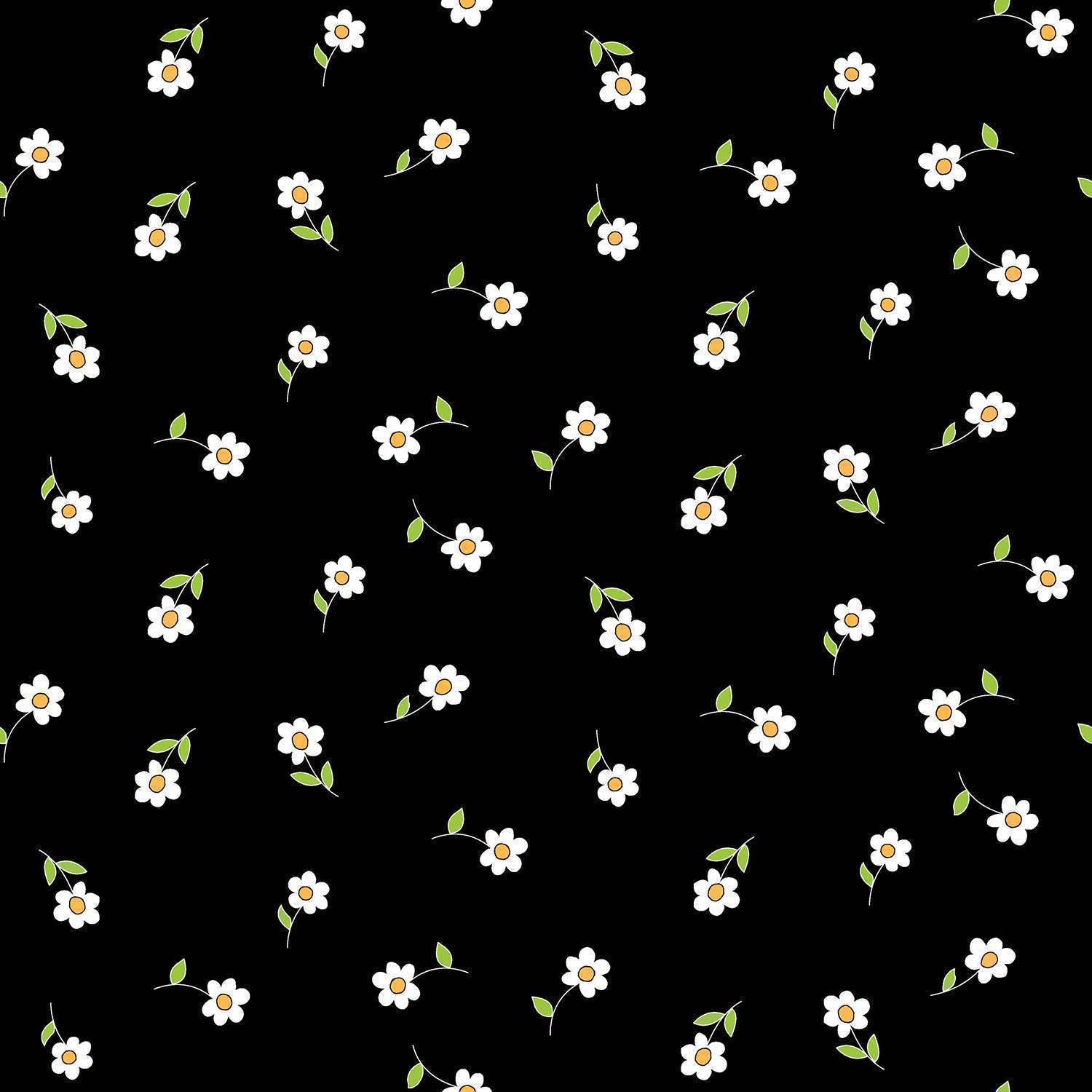 Flutter Daisy -Black image 0