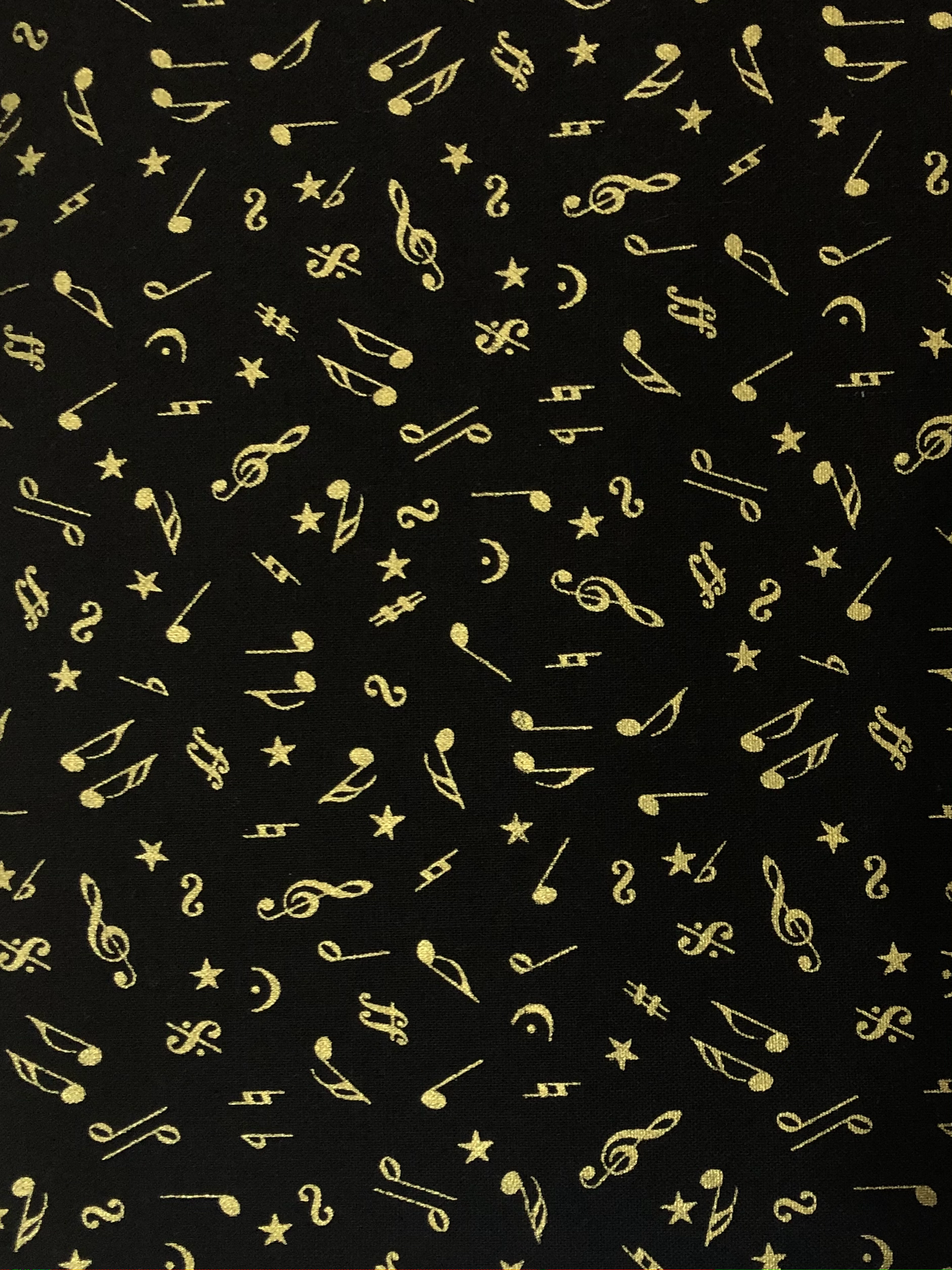 Metallic Notes - Black image 0