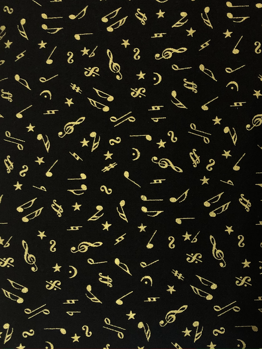 Metallic Notes - Black image 0