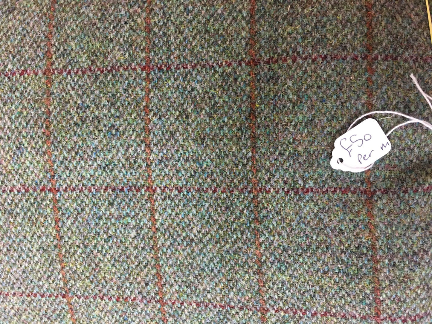 Harris Tweed 100% Pure New Wool image 0