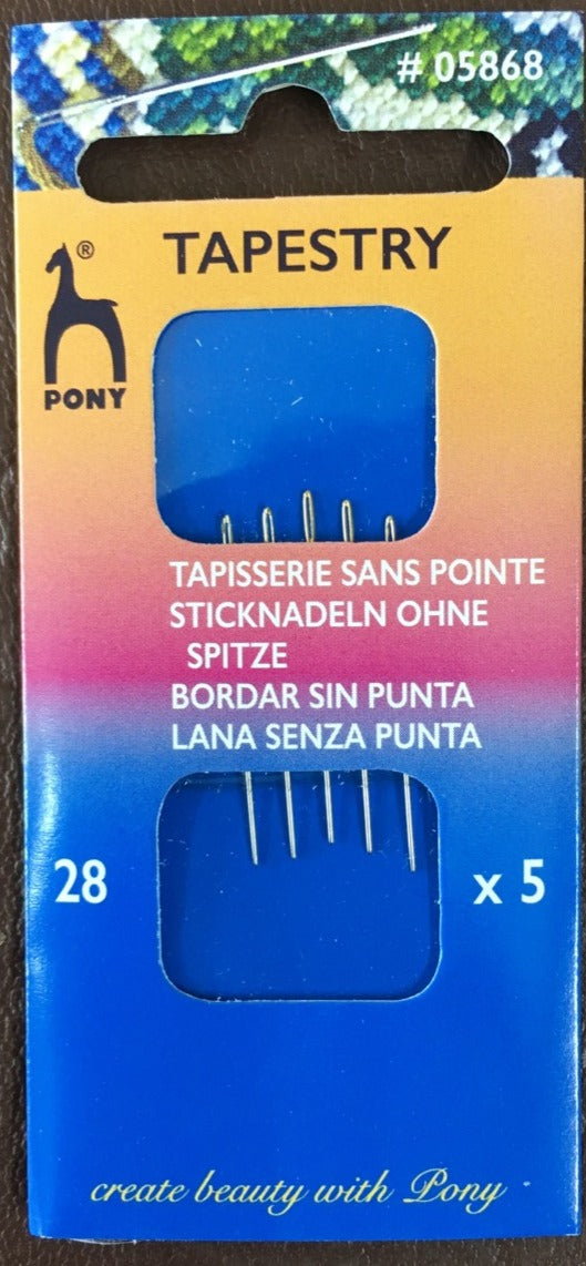 Tapestry needles by Pony size 28 image 0