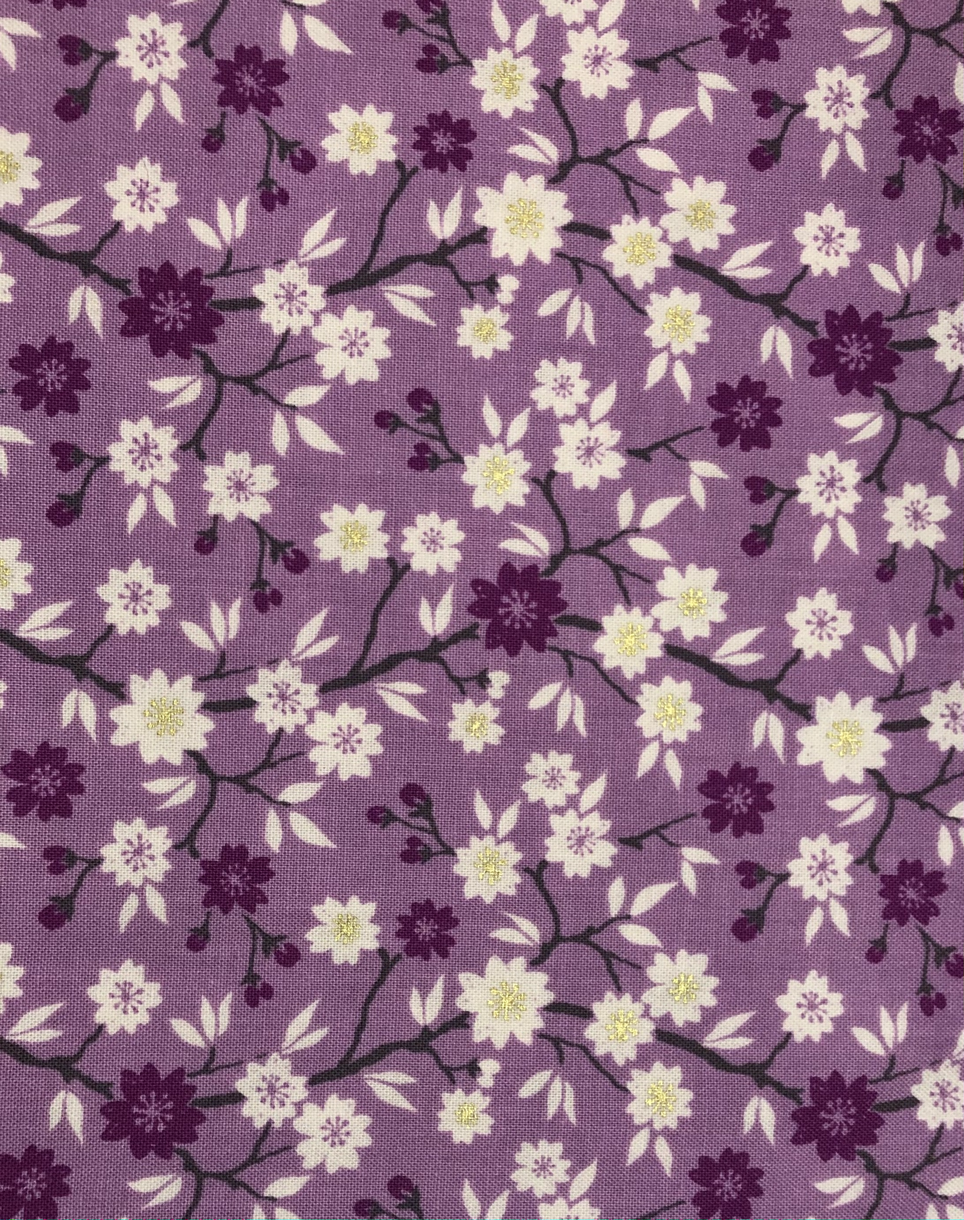 Kimono blossom tree - purple image 0