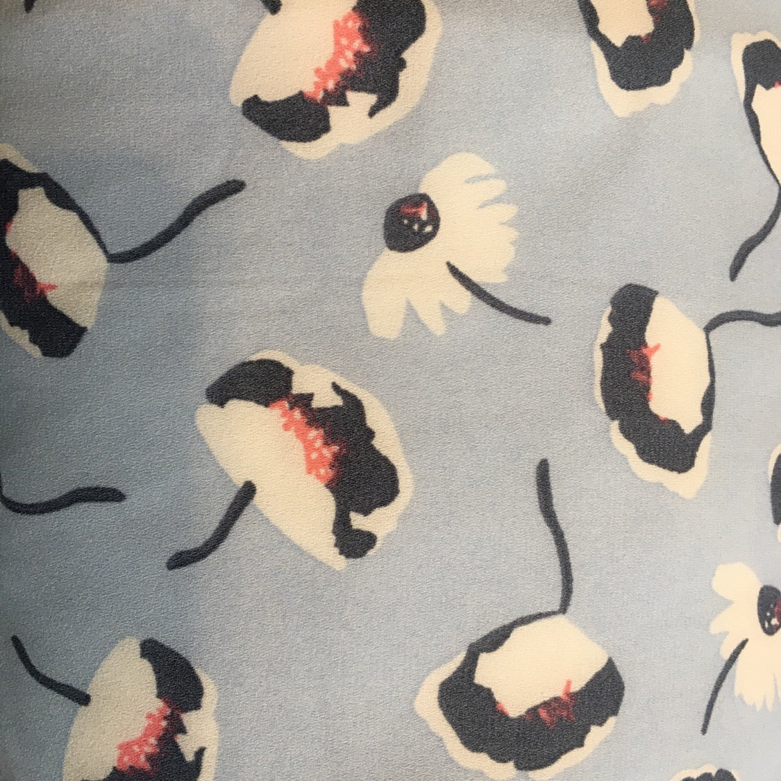 Polyester Crepe Georgette light blue image 0