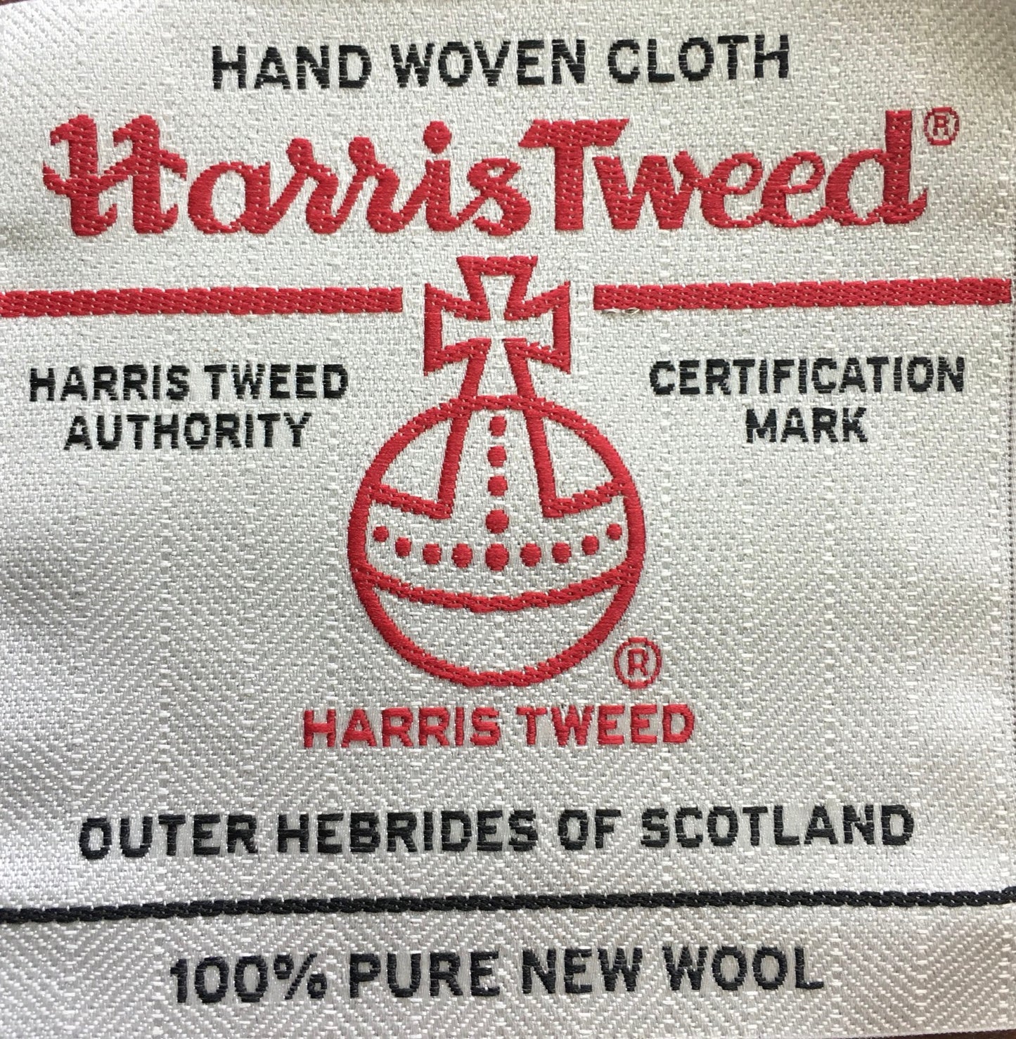 Harris Tweed 100% Pure New Wool image 1