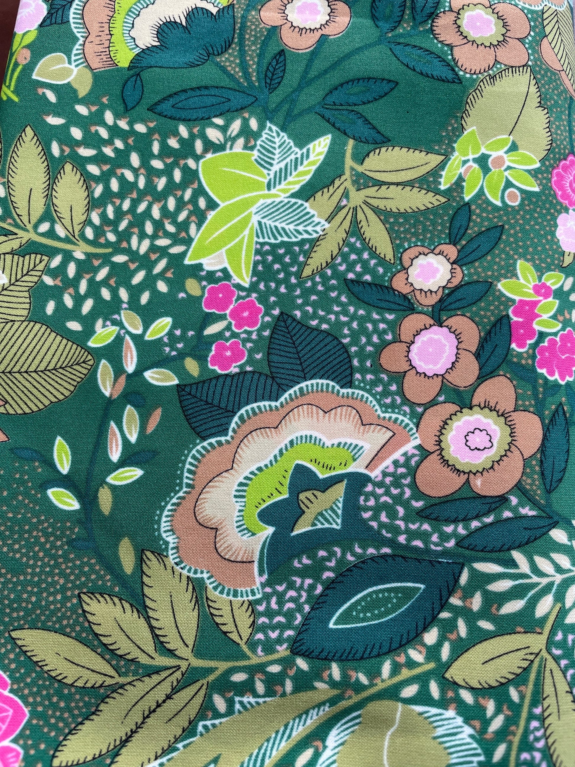 Lightweight floral georgette image 0