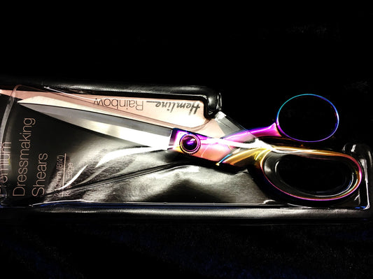 Hemline rainbow 8 inch dressmaking shears image 0