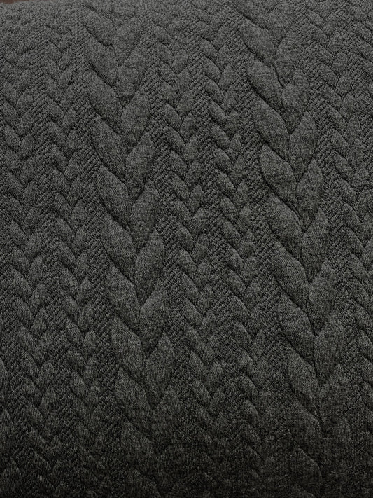 Cable knit polyester image 0