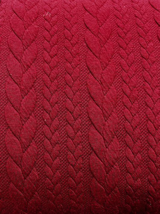 Cable knit fabric  image 0