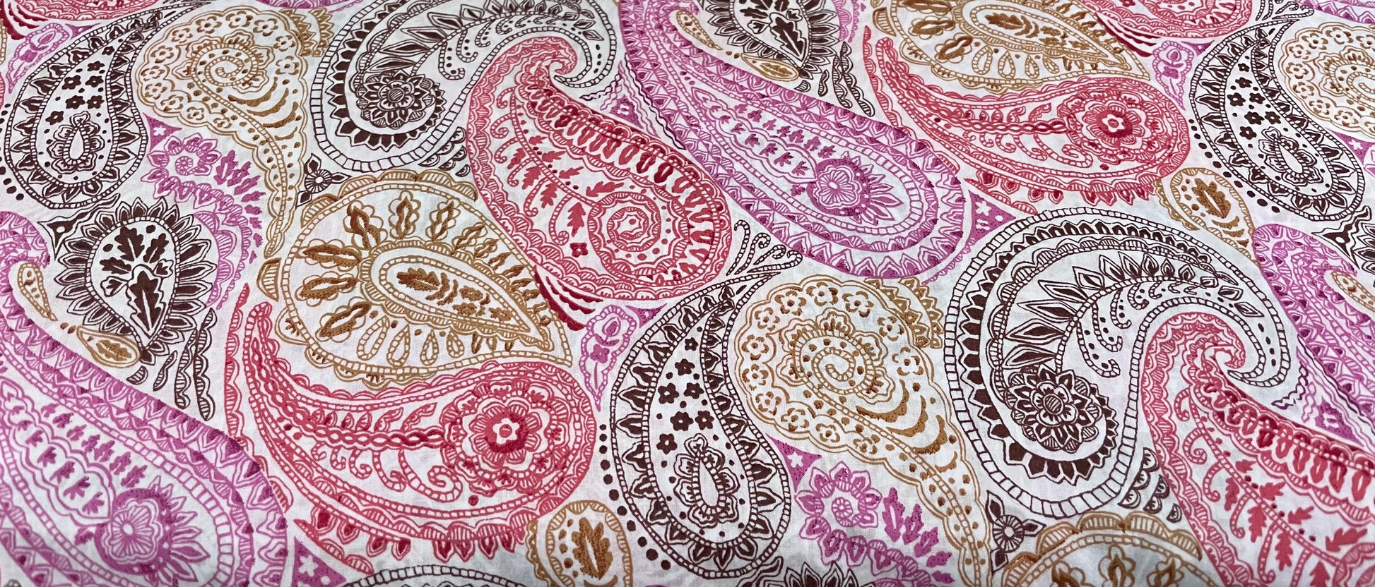 Deco Paisley - pink image 0