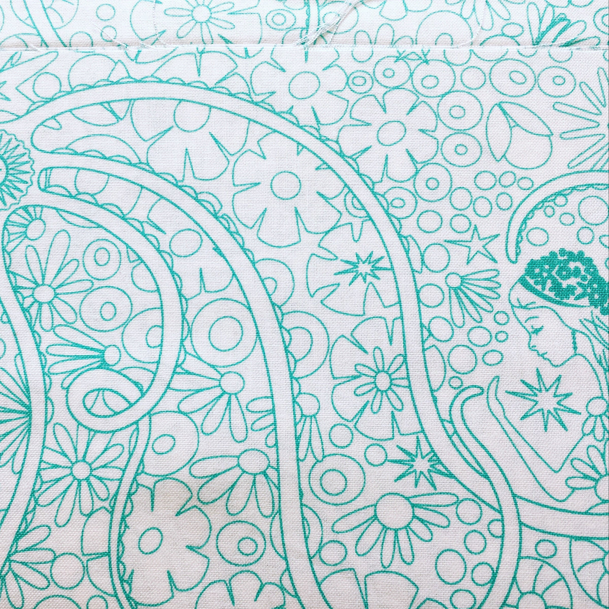 Makower line drawn mermaid design image 0