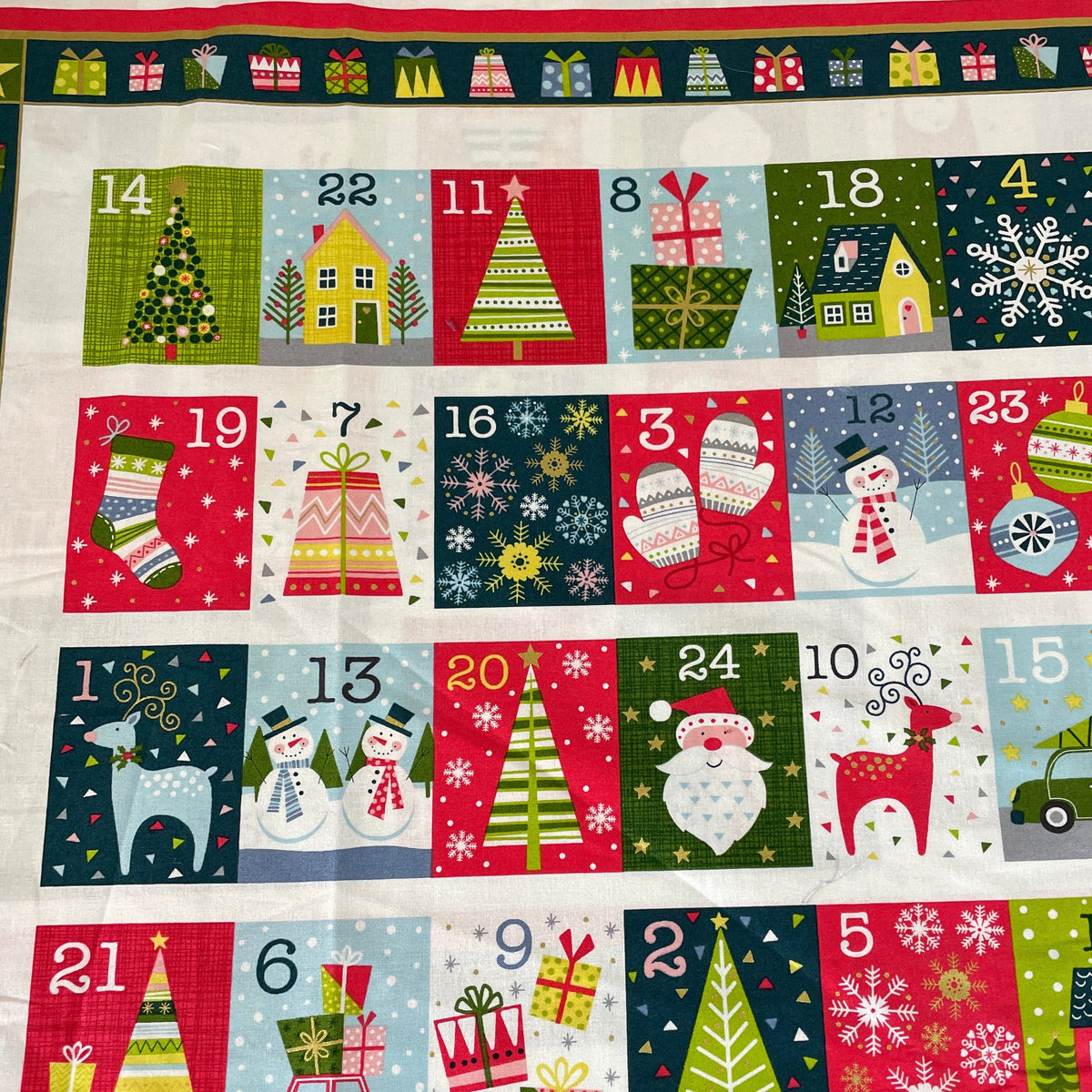 Joy Advent Calendar Panel