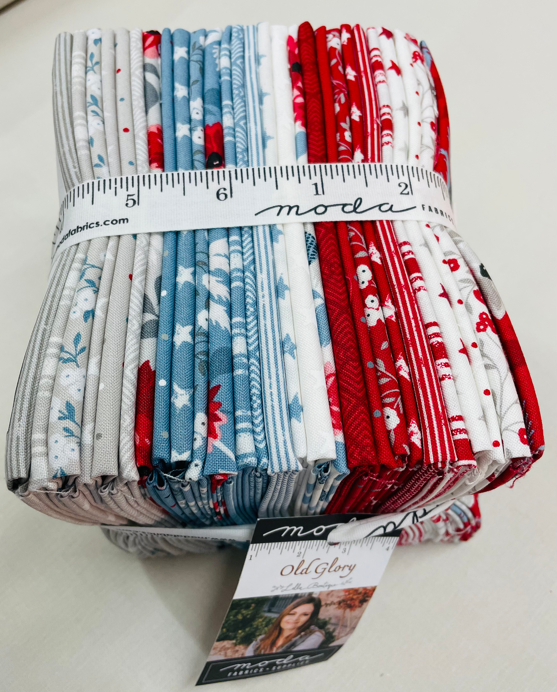 Old Glory 1/4's by Moda 27 pieces image 0