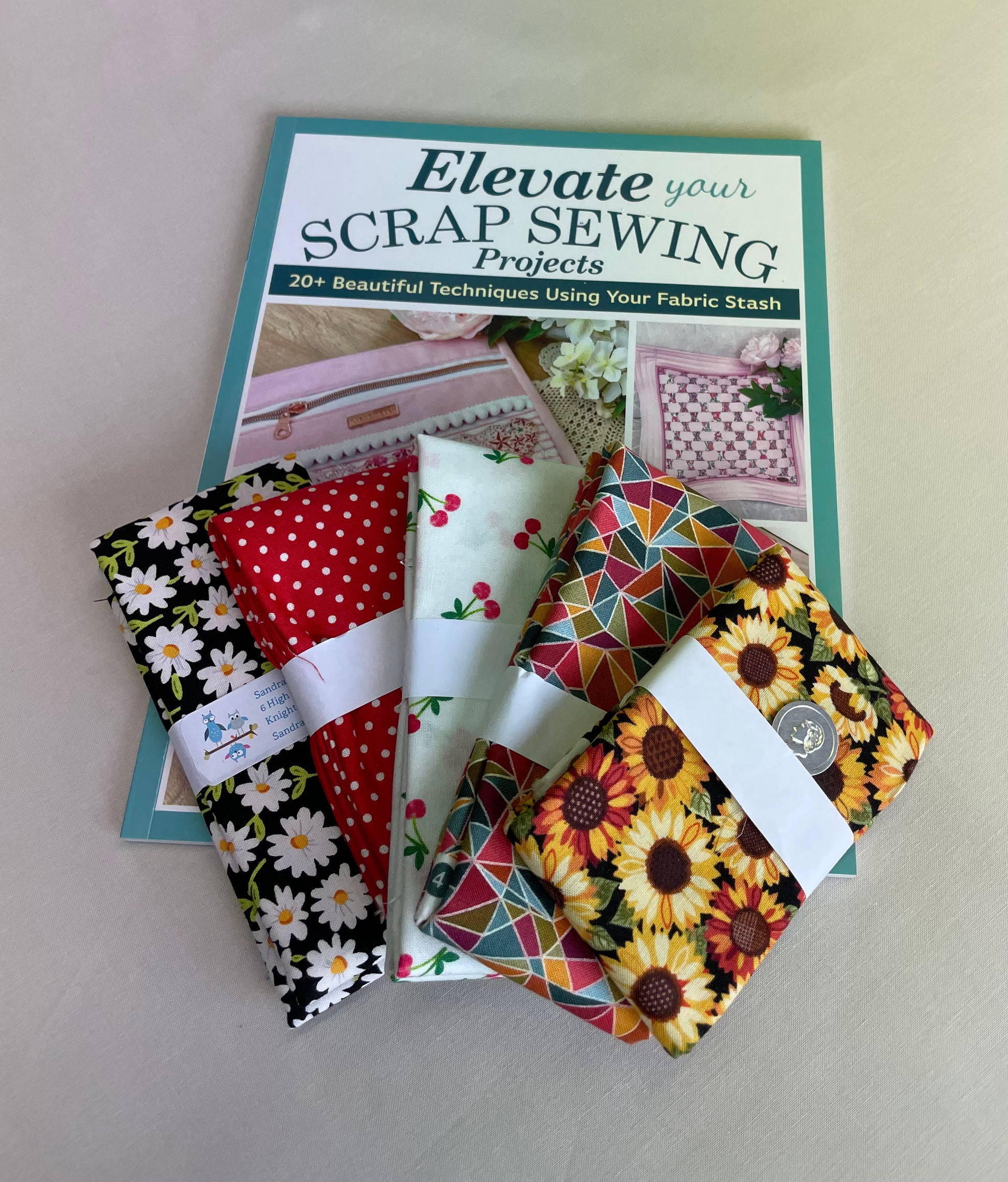 Bright and bold scrap sewing kit image 0