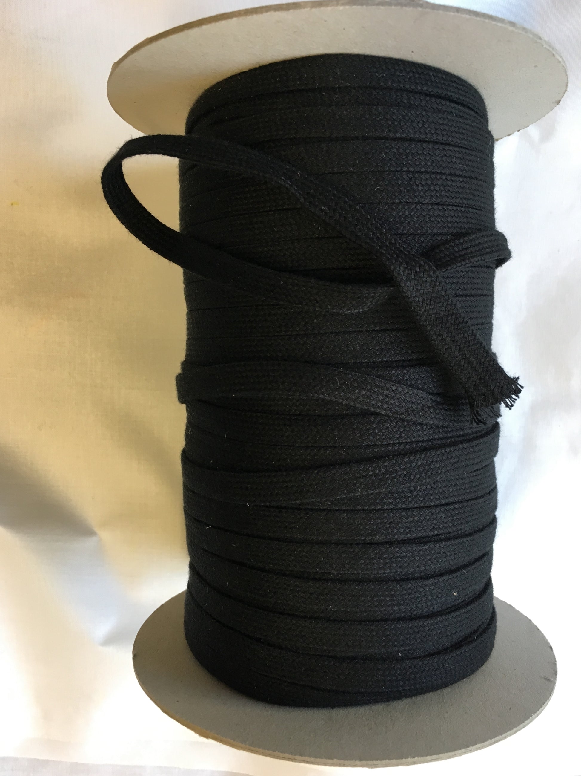 8mm corset lacing ... Black image 0
