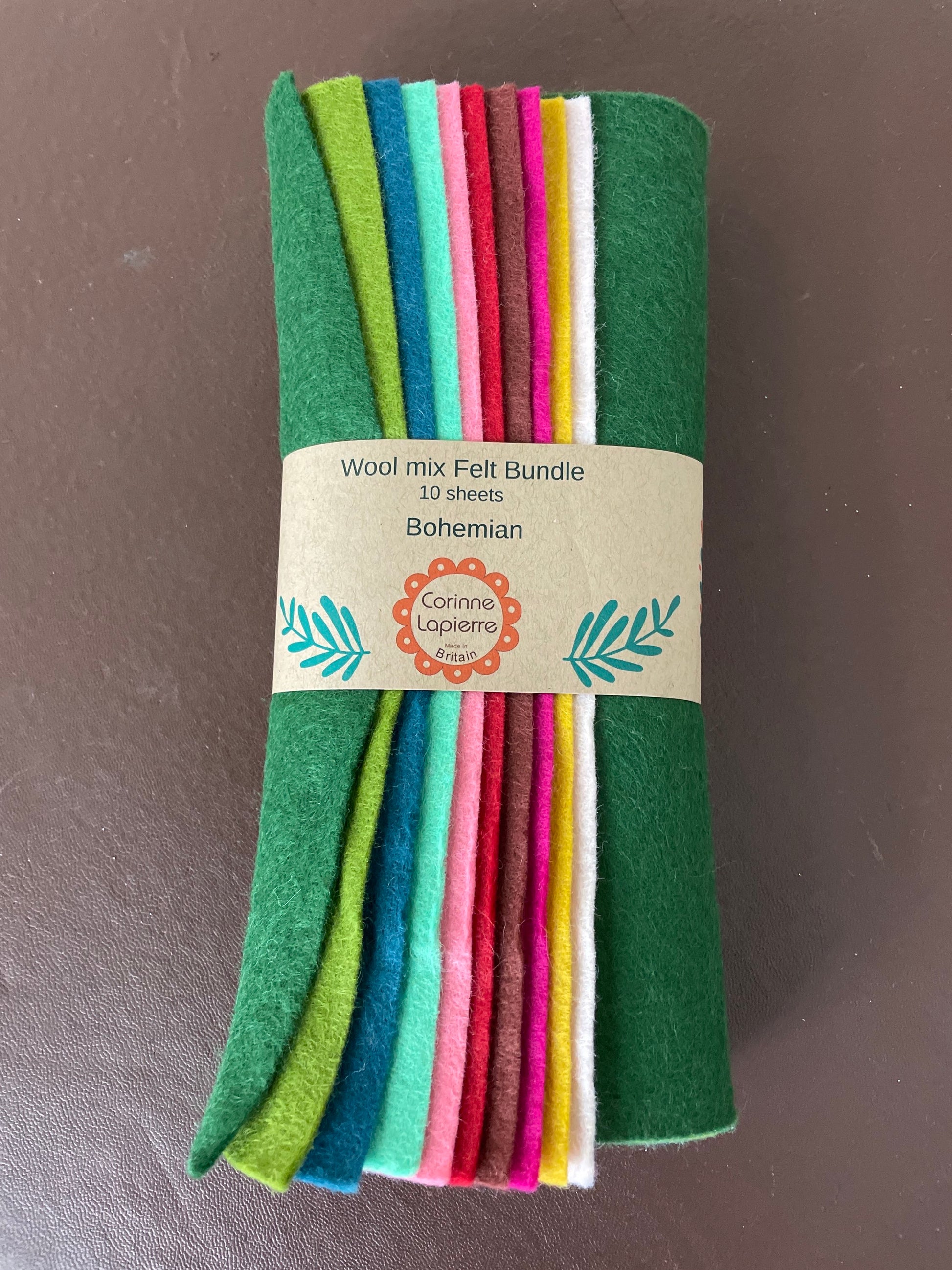 CorinneLaPierre felt square set image 0