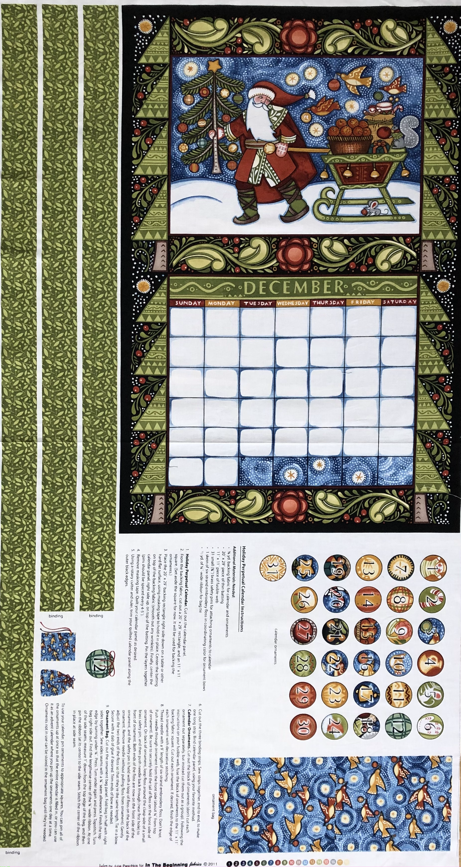 Julen Advent Calendar Panel image 1