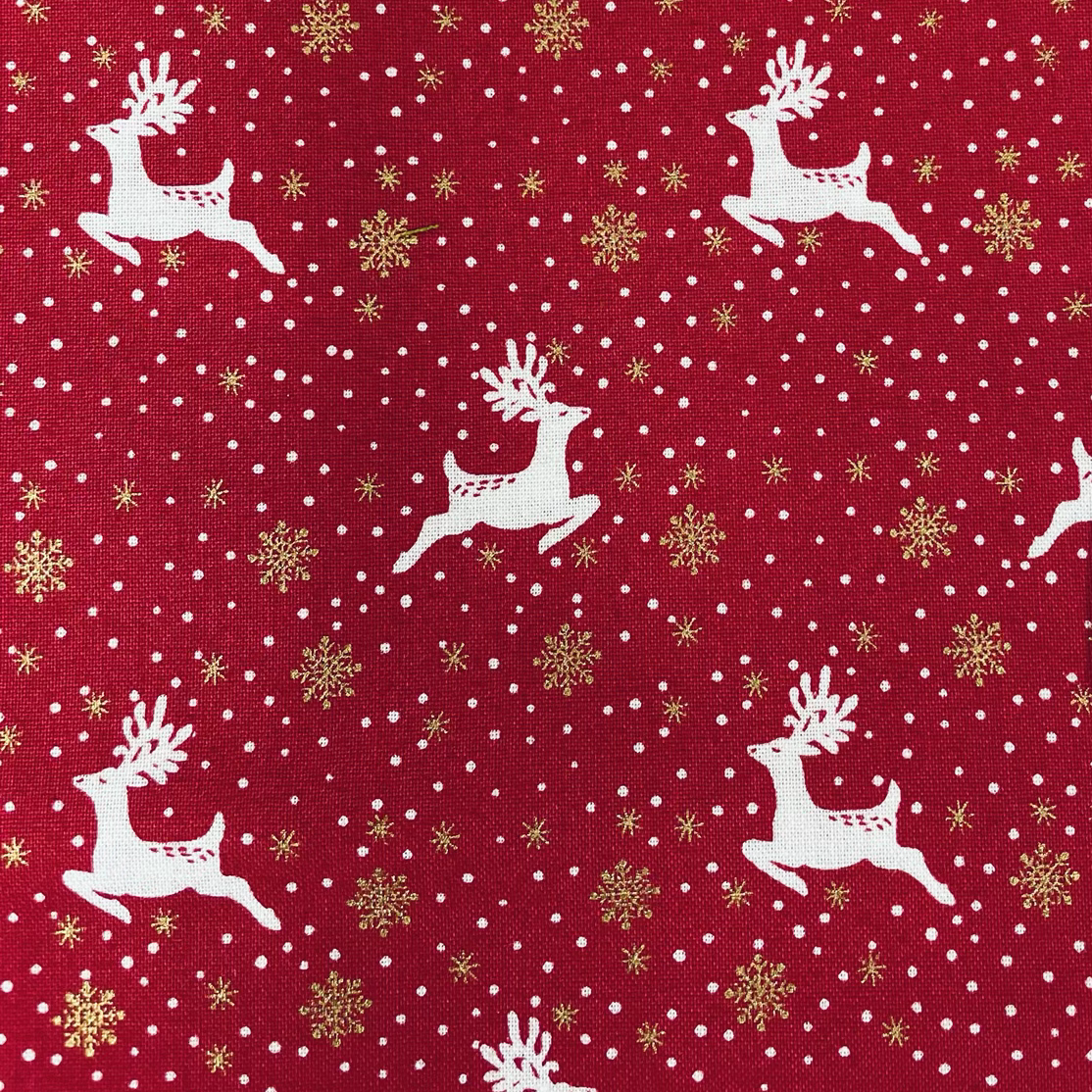Scandi Reindeer Red image 0