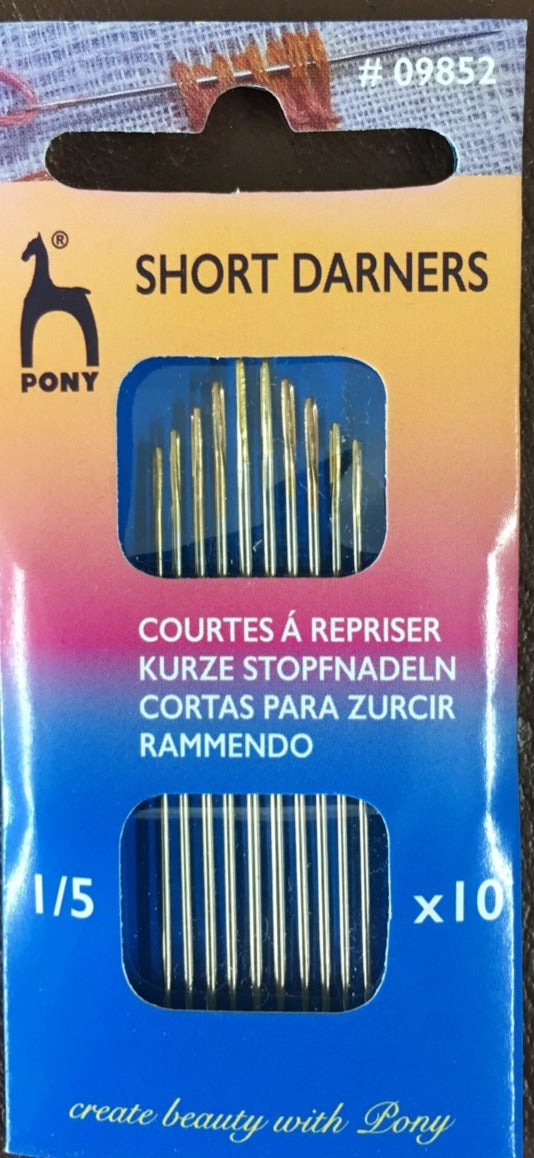 Short Darner needles sizes 1/5 image 0