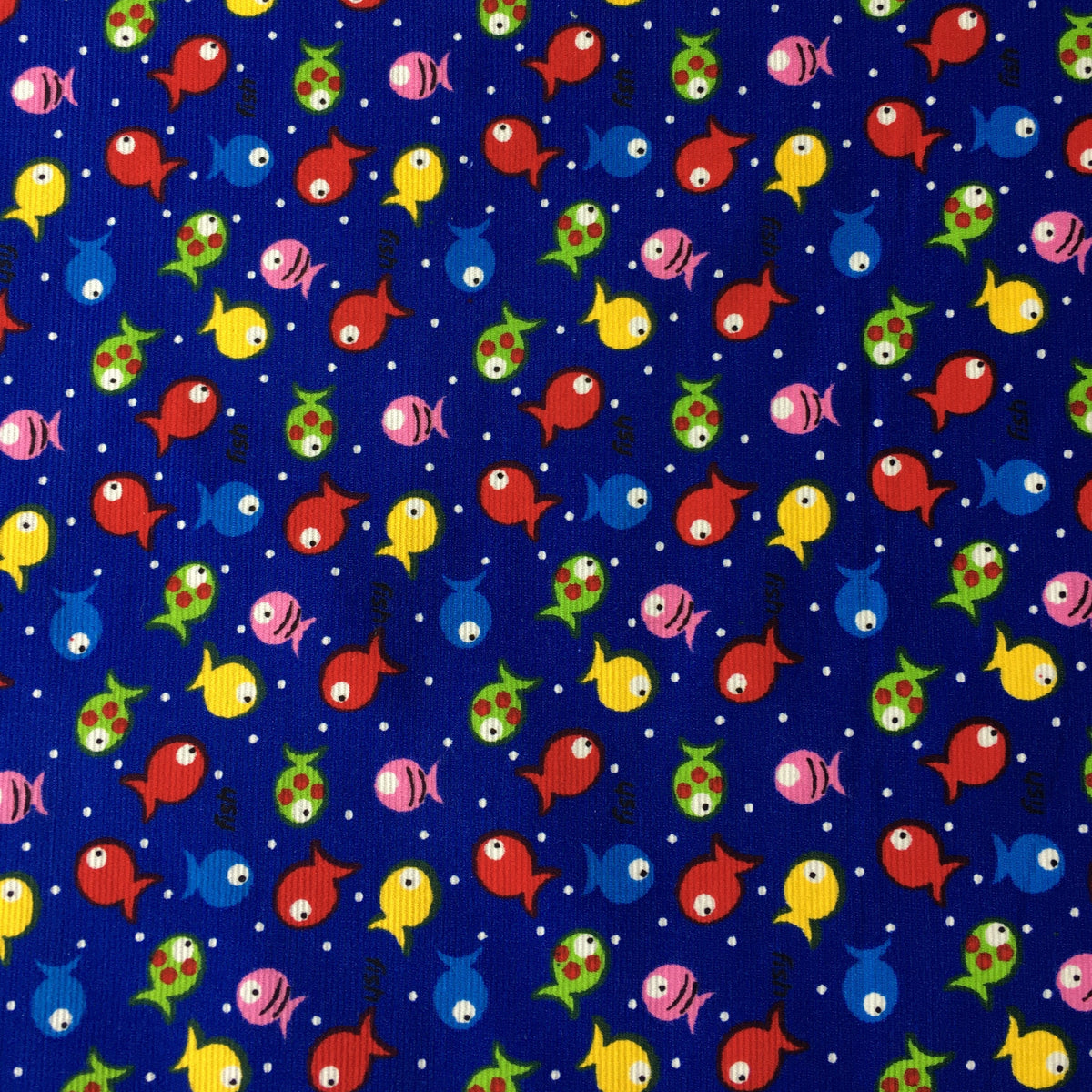 Needlecord Blue with Fish image 0