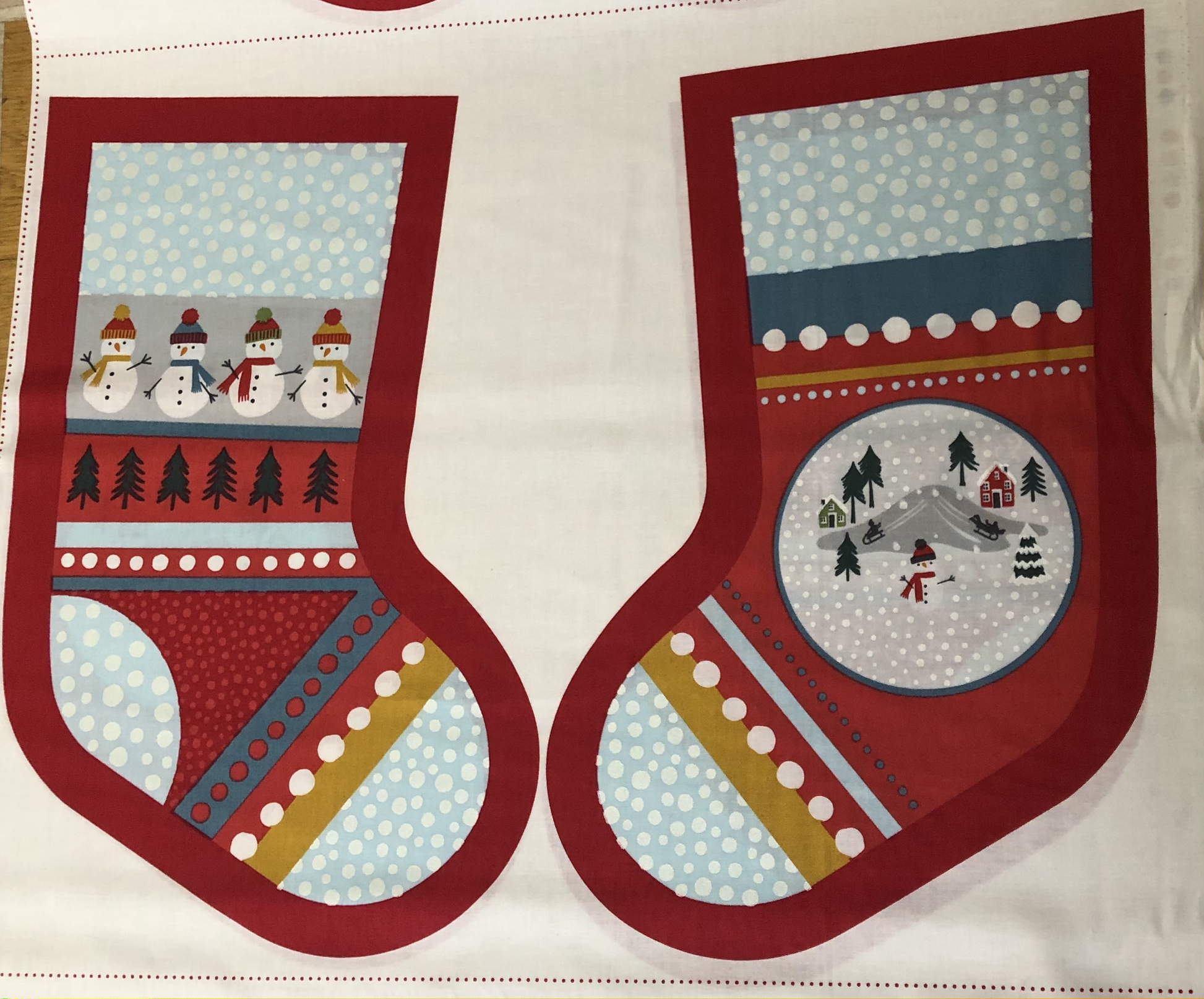 Snow Day Stockings image 0