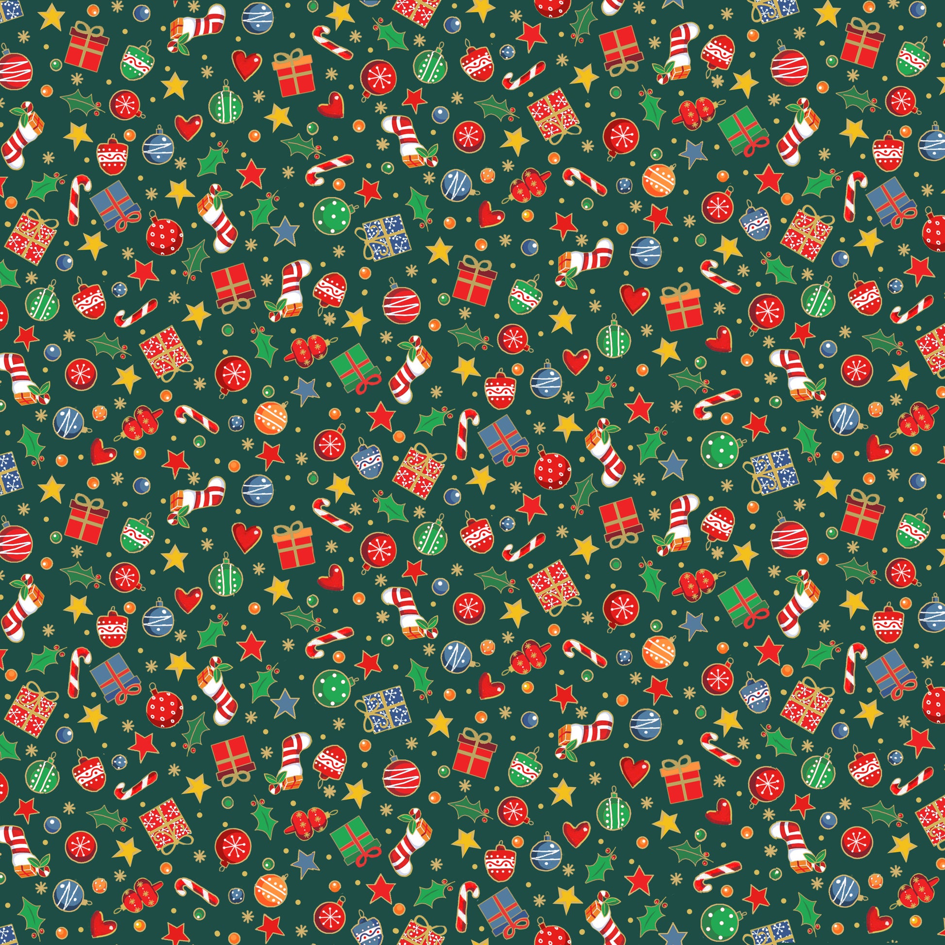 Santa Mini Scatter - green image 0