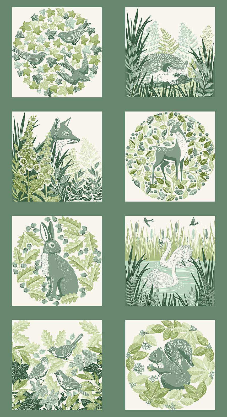 Foxwood Panel - Green image 0