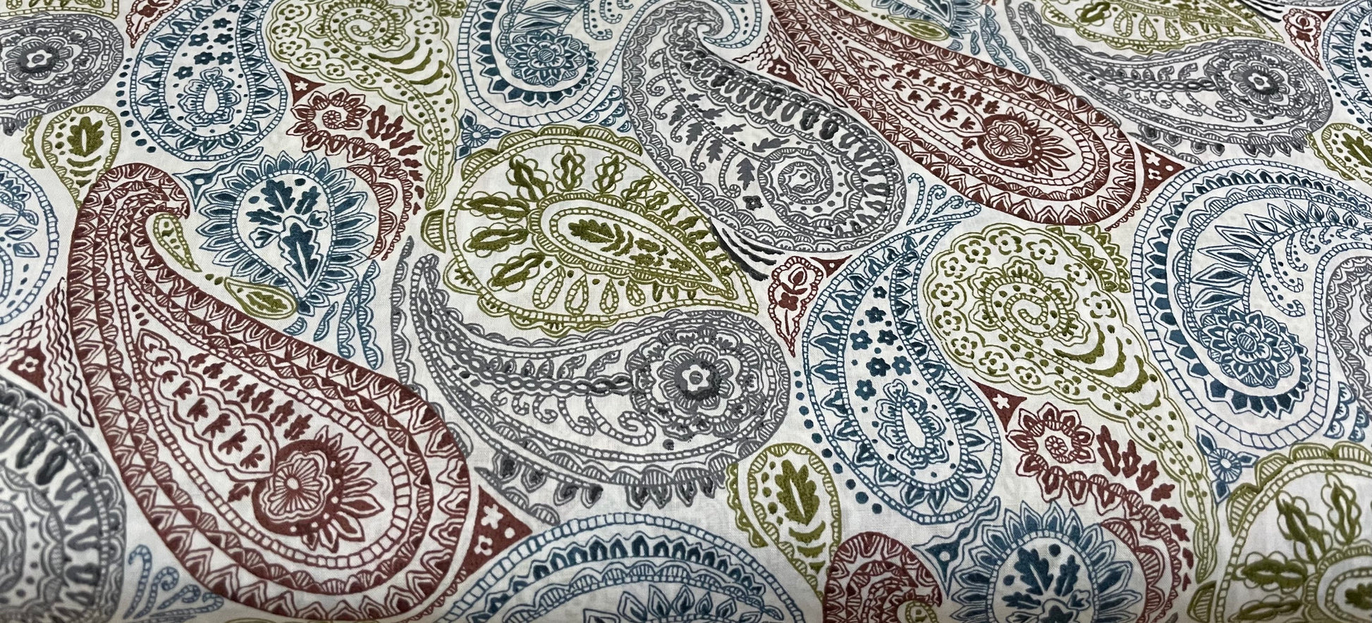 Deco Paisley - brown image 0