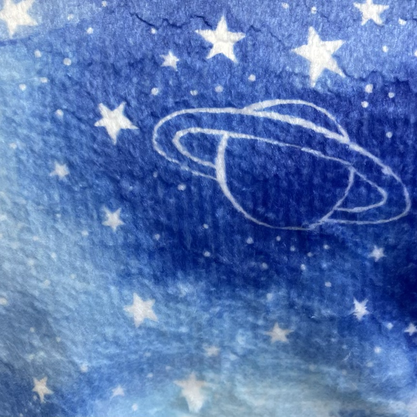 Super soft fleece Planets and stars image 0