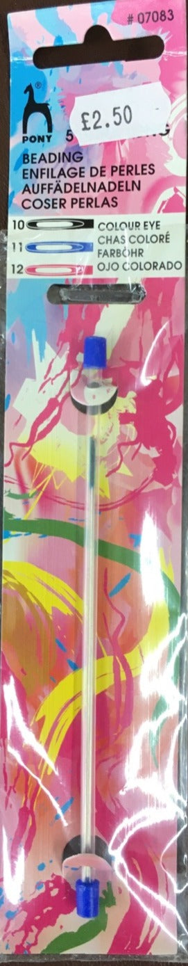 Beading needles by pony sizes 10 to 12 image 0