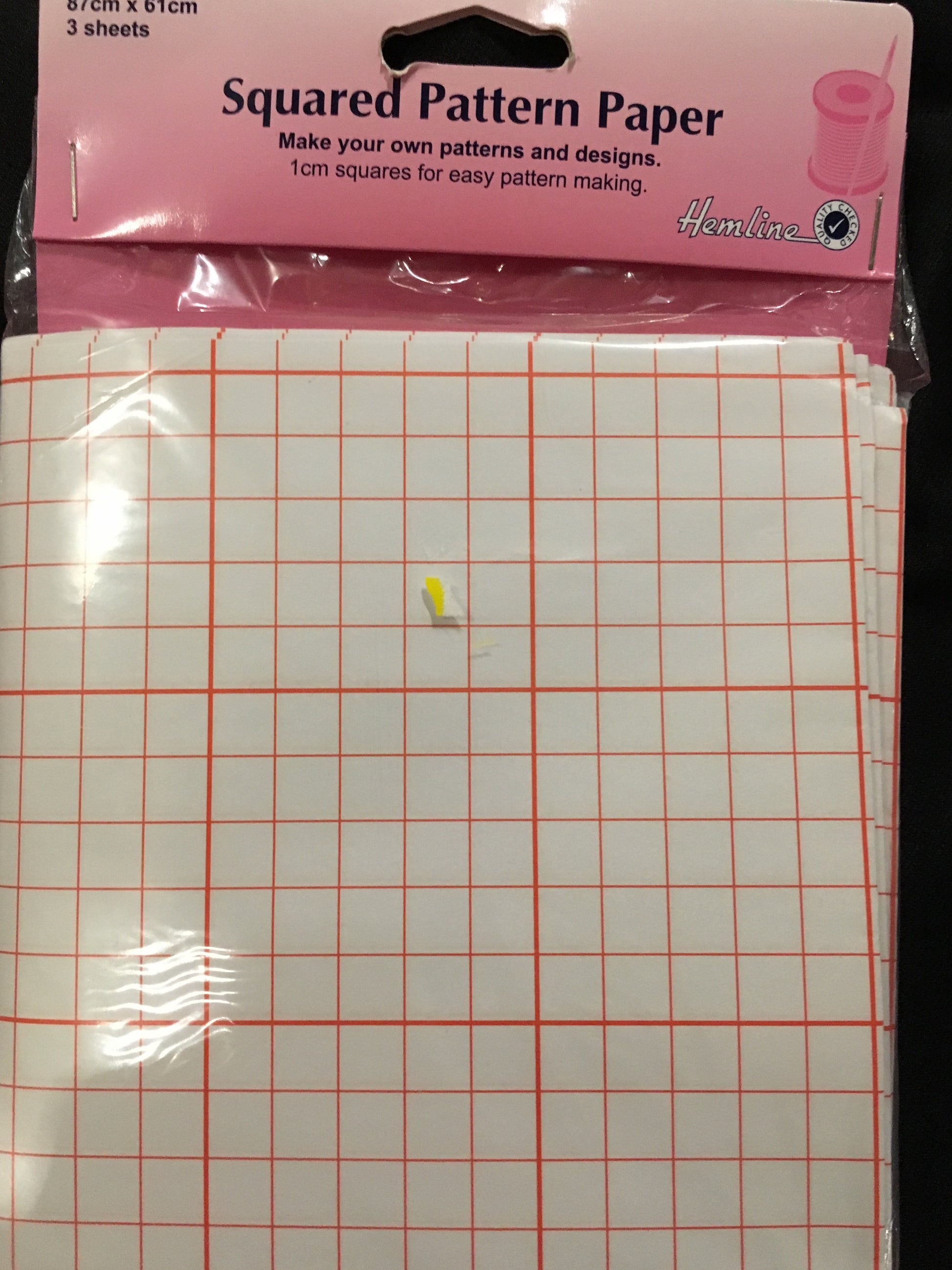Hemline dressmakers squared pattern paper image 0