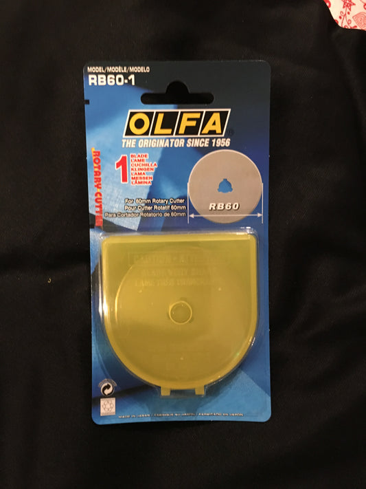 Olfa Rotary Cutter Blade 60mm image 0