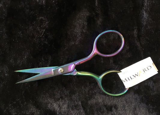 Milward 2 inch Rainbow embroidery scissors image 0