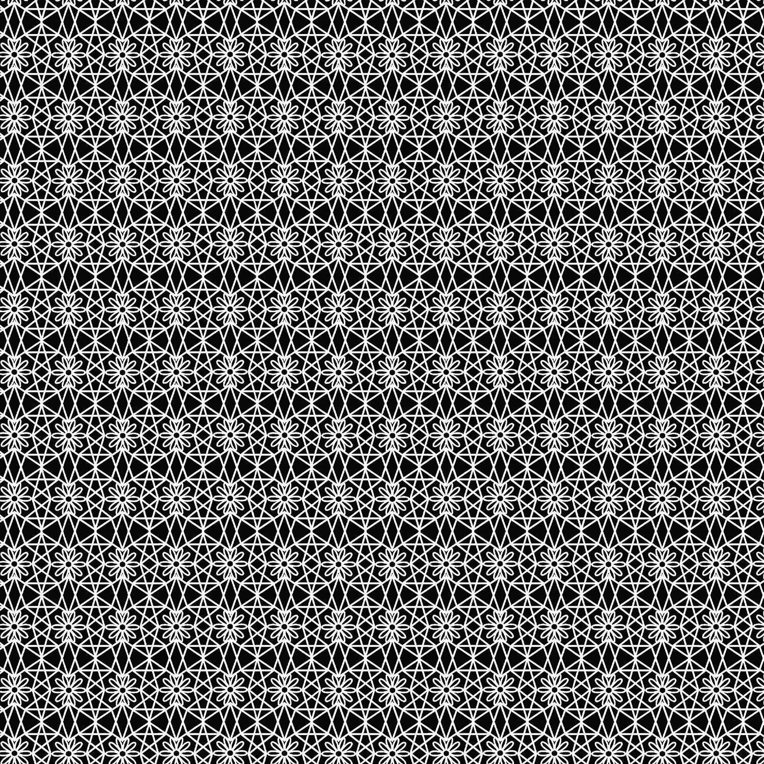 Mellow Drama Geometric Flower image 0