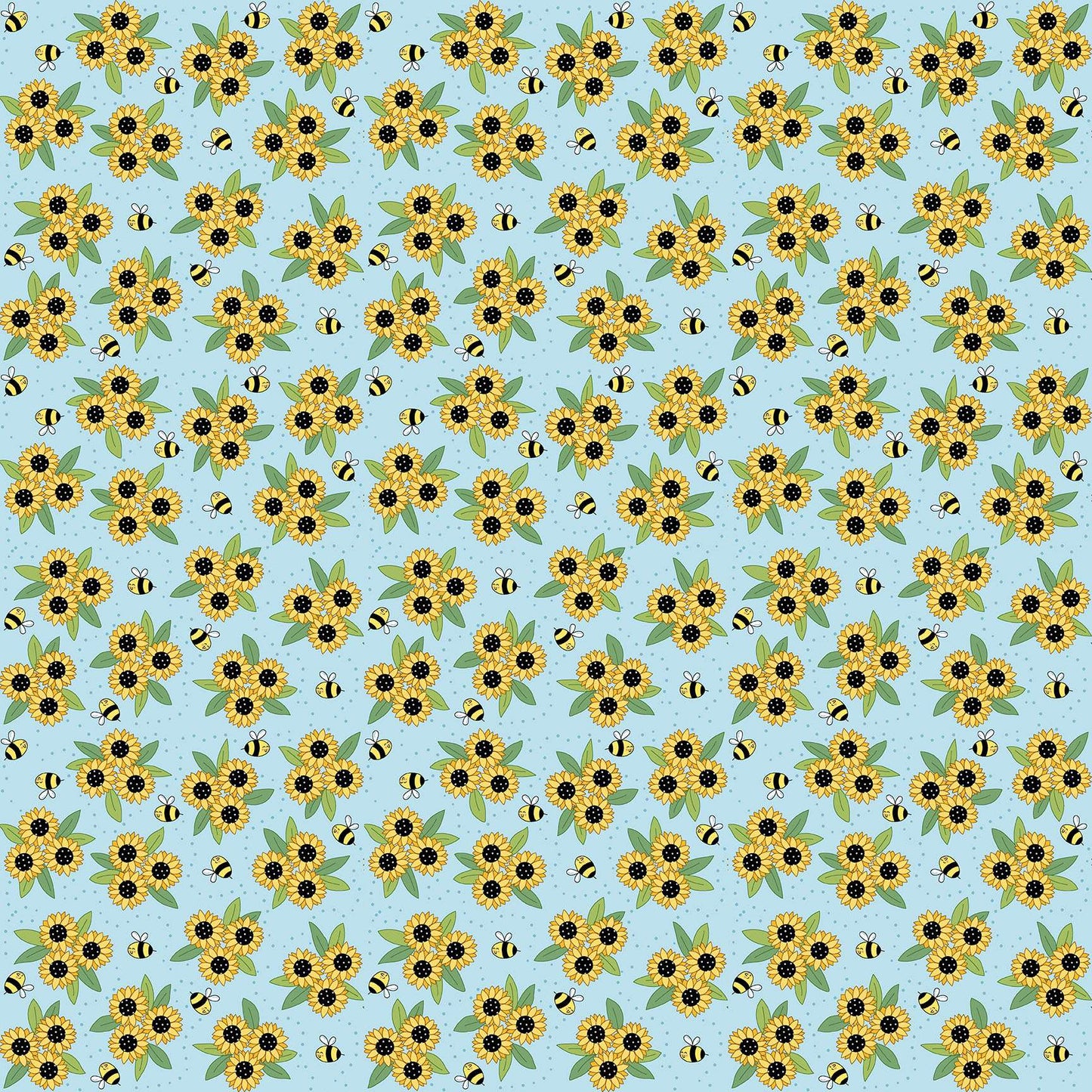 Sunny Honey by Makower - Sunflowers