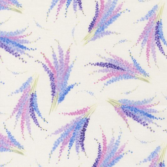 Delphinium by Janet Clare for Moda
