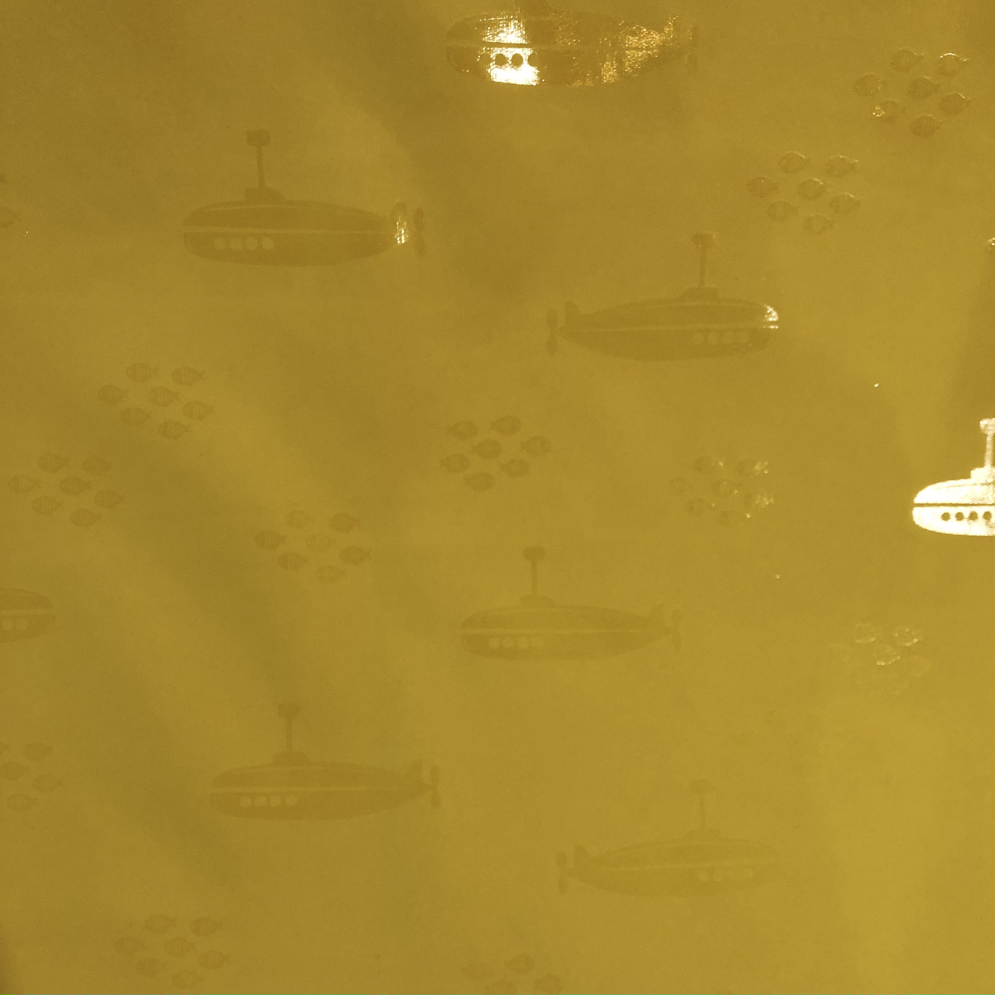 Yellow Submarine Raincoat Fabric image 0