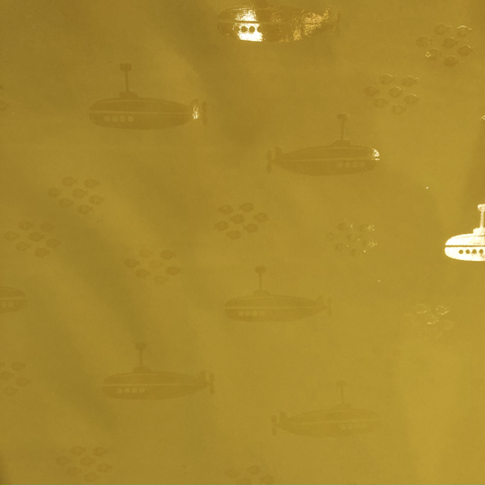 Yellow Submarine Raincoat Fabric image 0