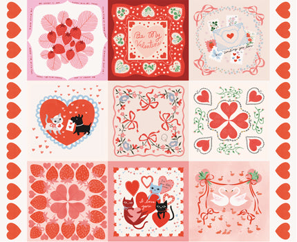 Funny Valentine by Lizzy House for Moda - Panel