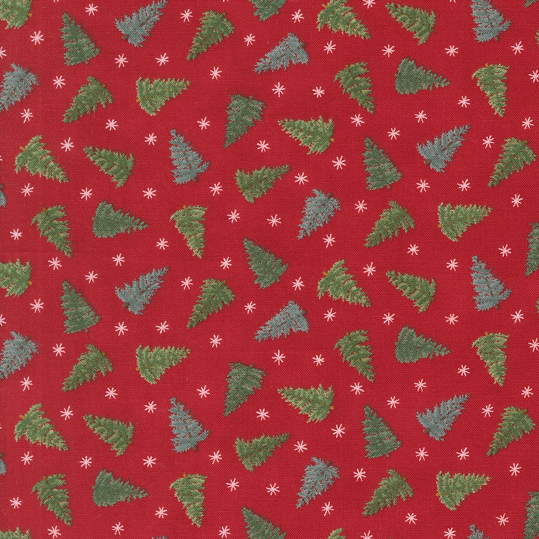 Winter Friends by Deb Strain for Moda - Berry Red