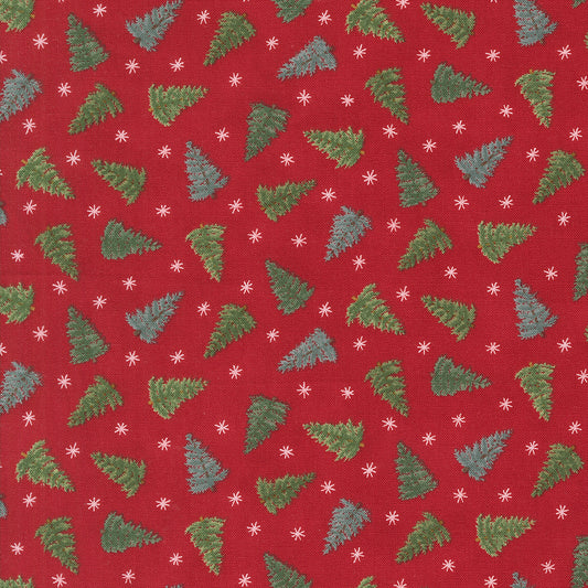 Winter Friends by Deb Strain for Moda - Berry Red