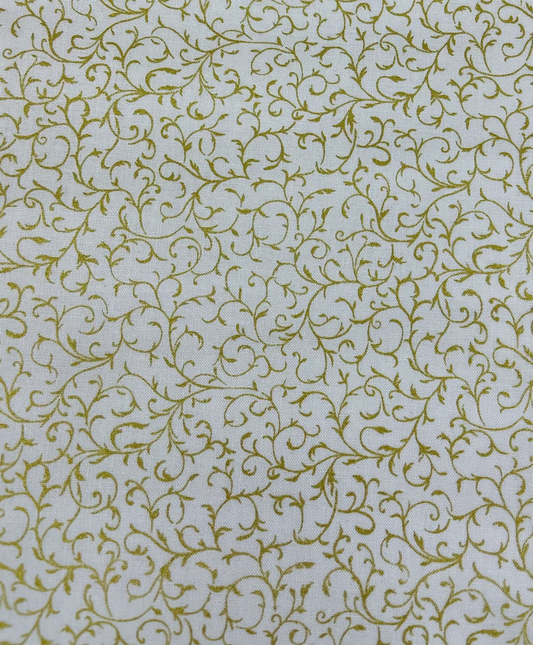 Scroll Gold on White image 0