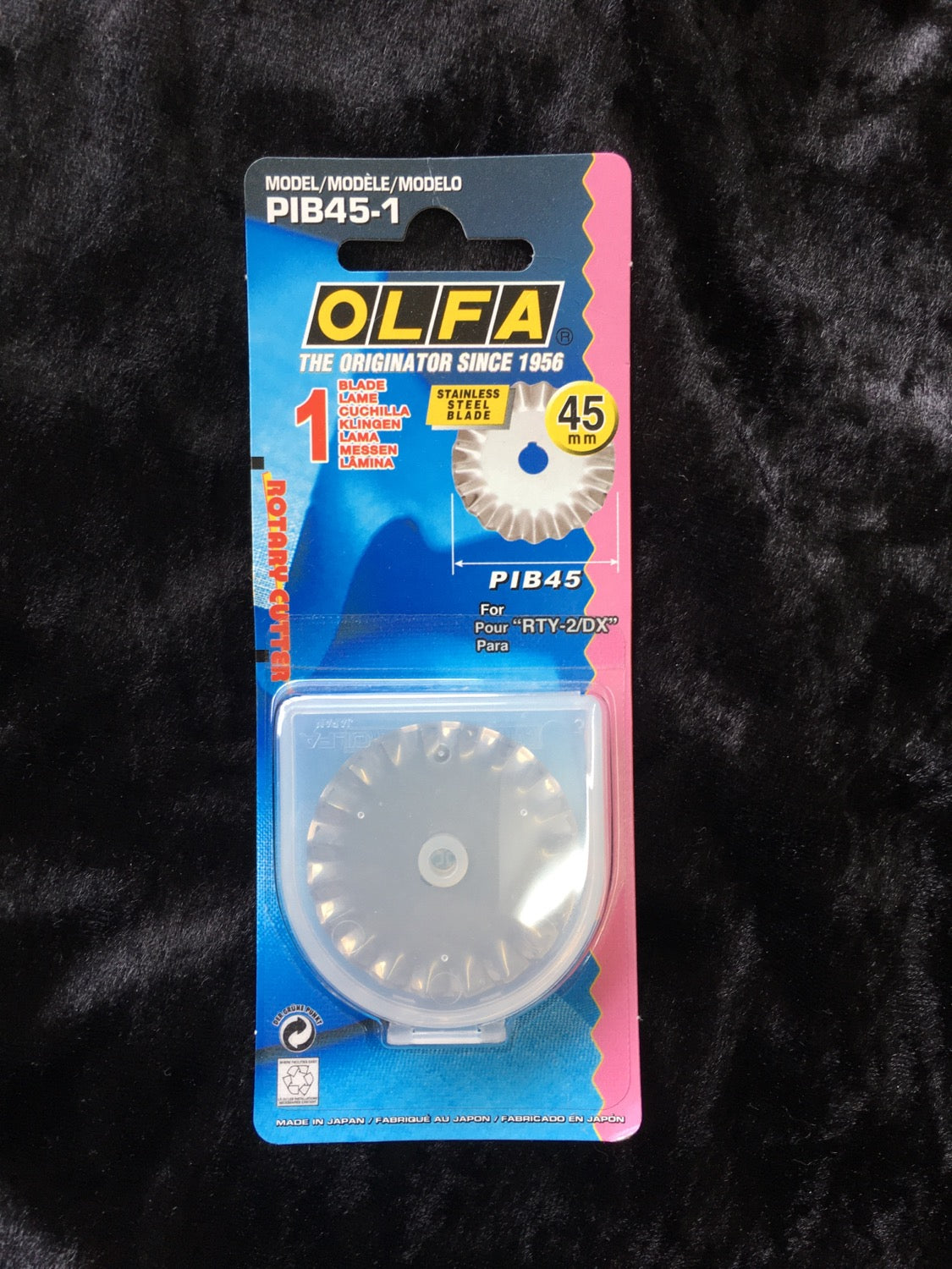 Olfa 45 pinking blade PIB45 image 0