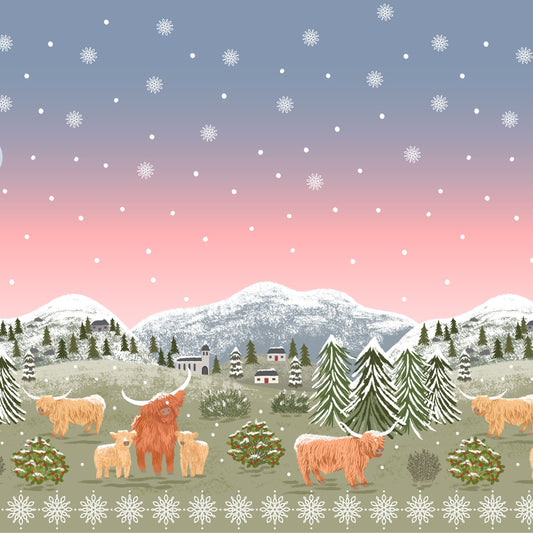 Celtic Christmas double border for Lewis and Irene