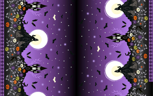 Transylvania Glow Double Edge Border glow by Lewis and Irene
